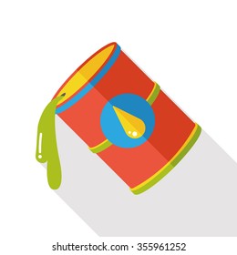 fuel gasoline flat icon