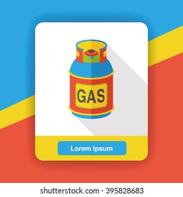 fuel gasoline flat icon