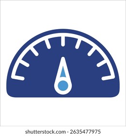 Fuel Gauge Icon Element For Design