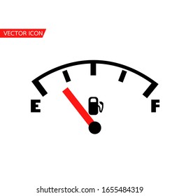 fuel gauge icon Illustration vector