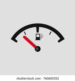 fuel gauge vector icon petrol symbol pump