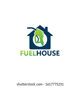 Fuel House Logo Template Design