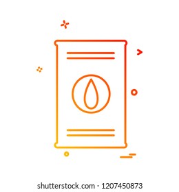 Fuel icon design vector
