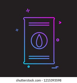 Fuel icon design vector