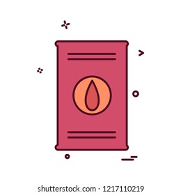 Fuel icon design vector