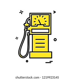 Fuel icon design vector