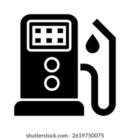 Elemento De Icono De Combustible Para Diseño