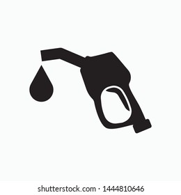 Fuel icon. Flat icon. Flat style sign for mobile concept and web design. Oil industry icon