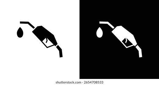 Fuel icon of a flat style vector