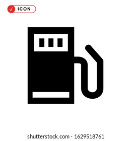 fuel icon or logo isolated sign symbol vector illustration - high quality black style vector icons
