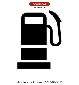fuel icon or logo isolated sign symbol vector illustration - high quality black style vector icons
