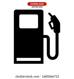 fuel icon or logo isolated sign symbol vector illustration - high quality black style vector icons
