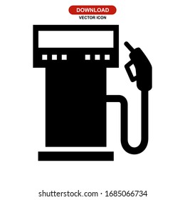 fuel icon or logo isolated sign symbol vector illustration - high quality black style vector icons
