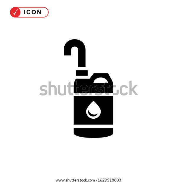 fuel icon or logo\
isolated sign symbol vector illustration - high quality black style\
vector icons\

