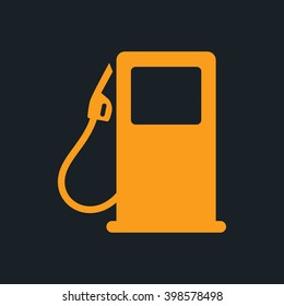 Fuel icon, fuel pump illustration
