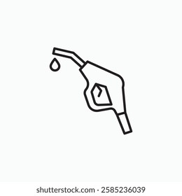 Fuel icon. simple vector icon