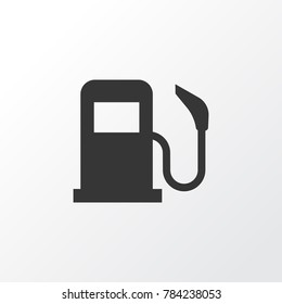 Fuel icon symbol. Premium quality isolated oil station element in trendy style.