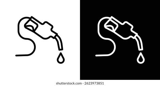 Fuel icon vector, illustration logo template in trendy style