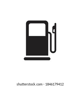 Vector de iconos de combustible. aislado de fondo blanco.