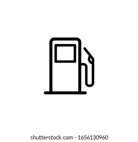 Fuel icon vector logo design template - Shutterstock ID 1656130960