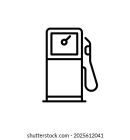 Fuel icon vector. Petrol illustration sign. Energy symbol or logo.