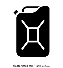 Kraftstoffsymbol-Vektorgrafik. Sammlung von Lichtbildern mit Benzin. Energiezeichen oder -logo.