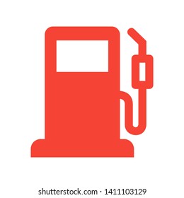 Fuel Icon Vector. Simple flat symbol. on white background. - Vector