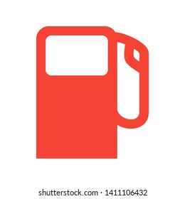 Fuel Icon Vector. Simple flat symbol. on white background. - Vector
