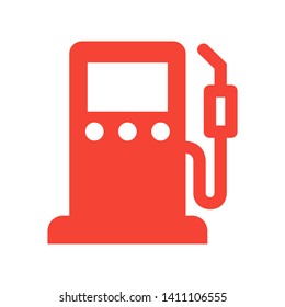Fuel Icon Vector. Simple flat symbol. on white background. - Vector