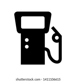 Fuel Icon Vector. Simple flat symbol. on white background. - Vector
