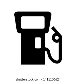 Fuel Icon Vector. Simple flat symbol. on white background. - Vector
