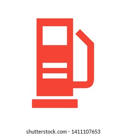 Fuel Icon Vector. Simple flat symbol. on white background. - Vector