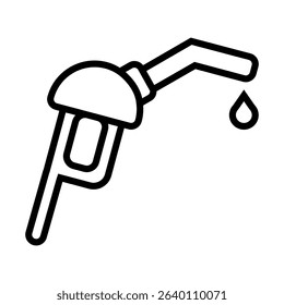 Fuel icon vector. Fuel station illustration sign. Petrol symbol. Gasoline Logo.