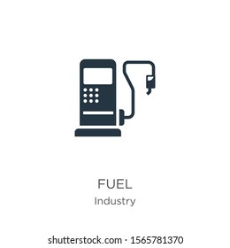 Fuel icon vector. Trendy flat fuel icon from industry collection isolated on white background. Vector illustration can be used for web and mobile graphic design, logo, eps10
