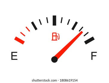 White Gas Tank Illustration On White Stock Vector (Royalty Free) 199074464