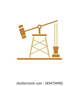 fuel industry vector icon design template