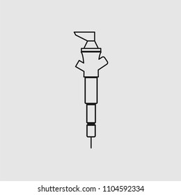 Fuel Injector Vector