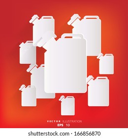 Fuel jerrycan icon