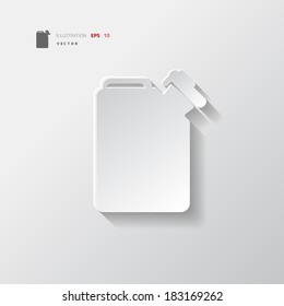 Fuel jerrycan icon