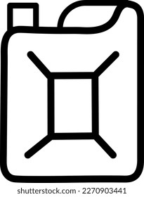 Fuel jerrycan line icon. trendy style illustration on white background..eps
