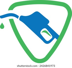 plantilla de diseño de logotipo e ilustración de combustible vector de imagen editable y de alta resolución