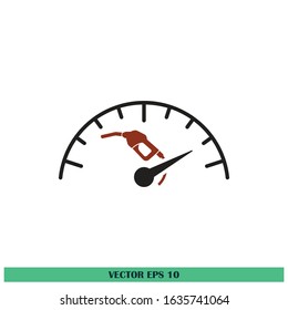 fuel meter icon vector design element eps10