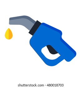 Fuel pistol vector illustration.
