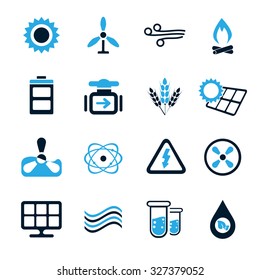 Fuel and Power Generation Web Icons