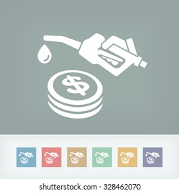 Fuel price icon