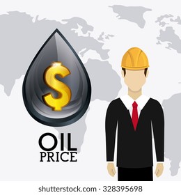 Fuel prices economy design, vector illustration eps10