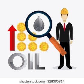 Fuel prices economy design, vector illustration eps10