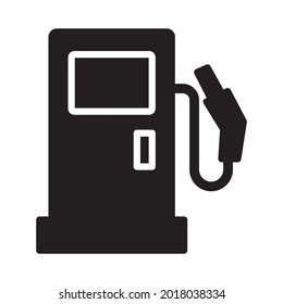 Fuel pump Glyph Style vector icon which can easily modify or edit 