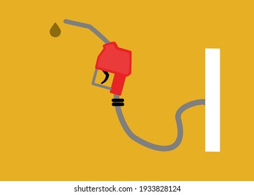 Fuel Pump . Fuel Pump icon .Petrol pump. Gas station, Fuel background.  flat design .Gasoline pump nozzle with drop.
