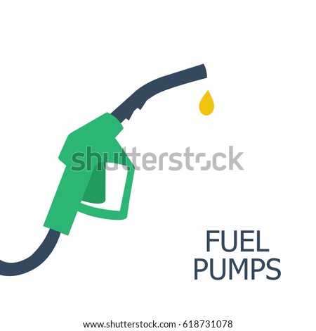 Fuel pump icon. Petrol station sign. Fuel background. Vector illustration,